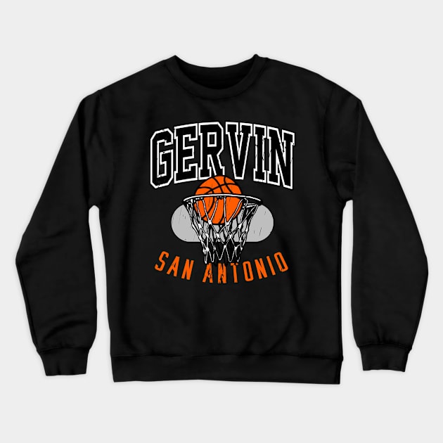 Vintage San Antonio 90's Basketball Crewneck Sweatshirt by funandgames